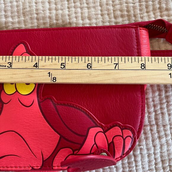 Loungefly Disney Little Mermaid Sebastian Fanny Pack Waist Bag Red WDTB15490619 - Picture 9 of 11